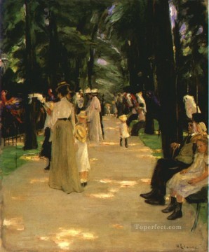 オウム通り 1902 マックス・リーバーマン ドイツ印象派 Oil Paintings